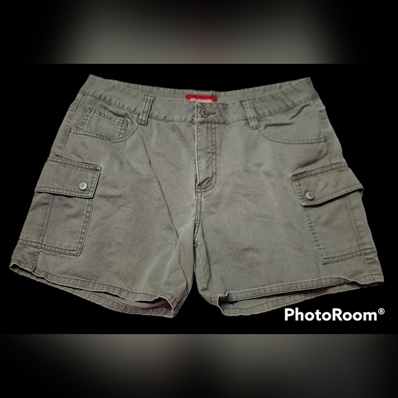 Vintage Y2K Union Bay Cargo Shorts, sz 13 - Picture 1 of 5